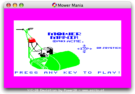Mower Mania(442x309 - 10.5KByte)
